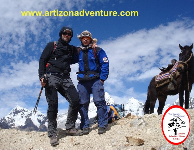 Paso Cara Cara Trekking Alpamayo FOTO: SCHELER TORRES